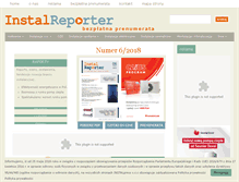 Tablet Screenshot of instalreporter.pl